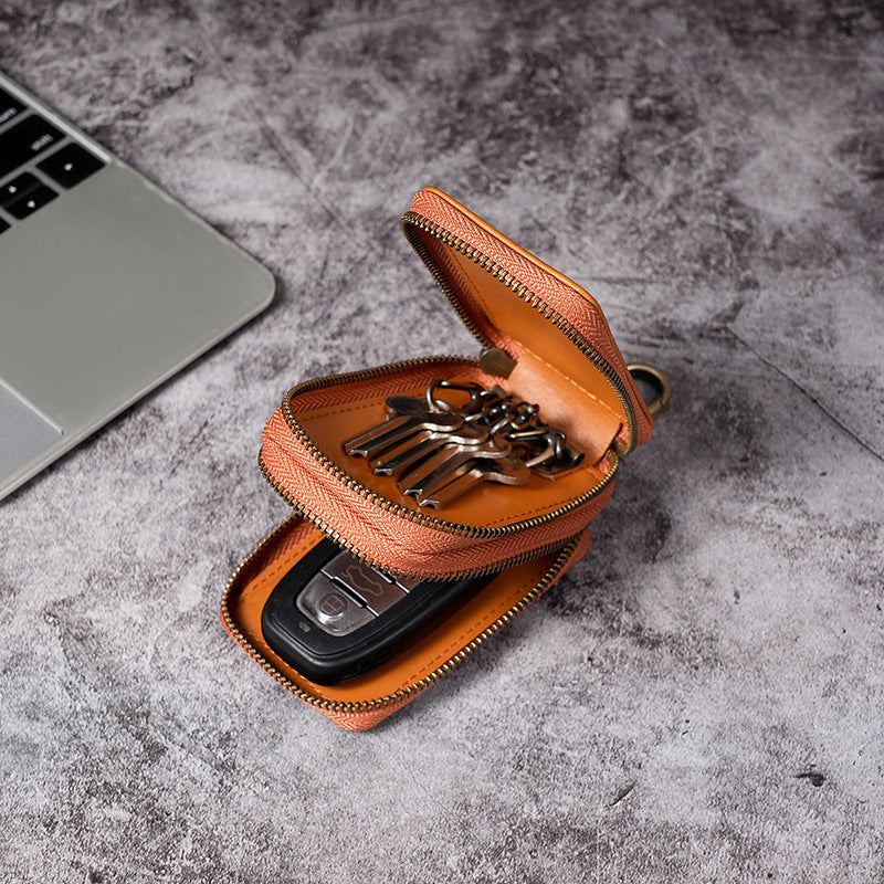 Universal Leather Car Key Bag