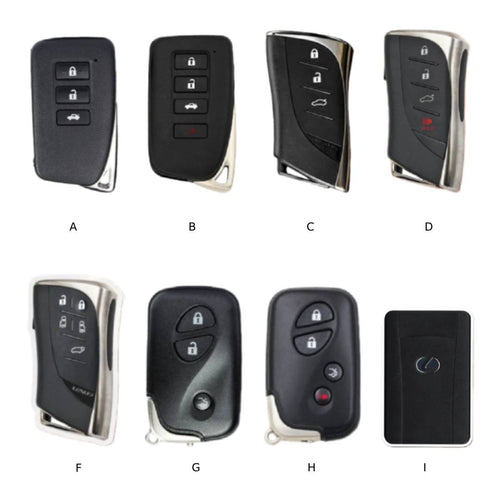 Luxury Lexus Key Fob Case - Handmade Genuine Leather Protector Cover |Fits All Models