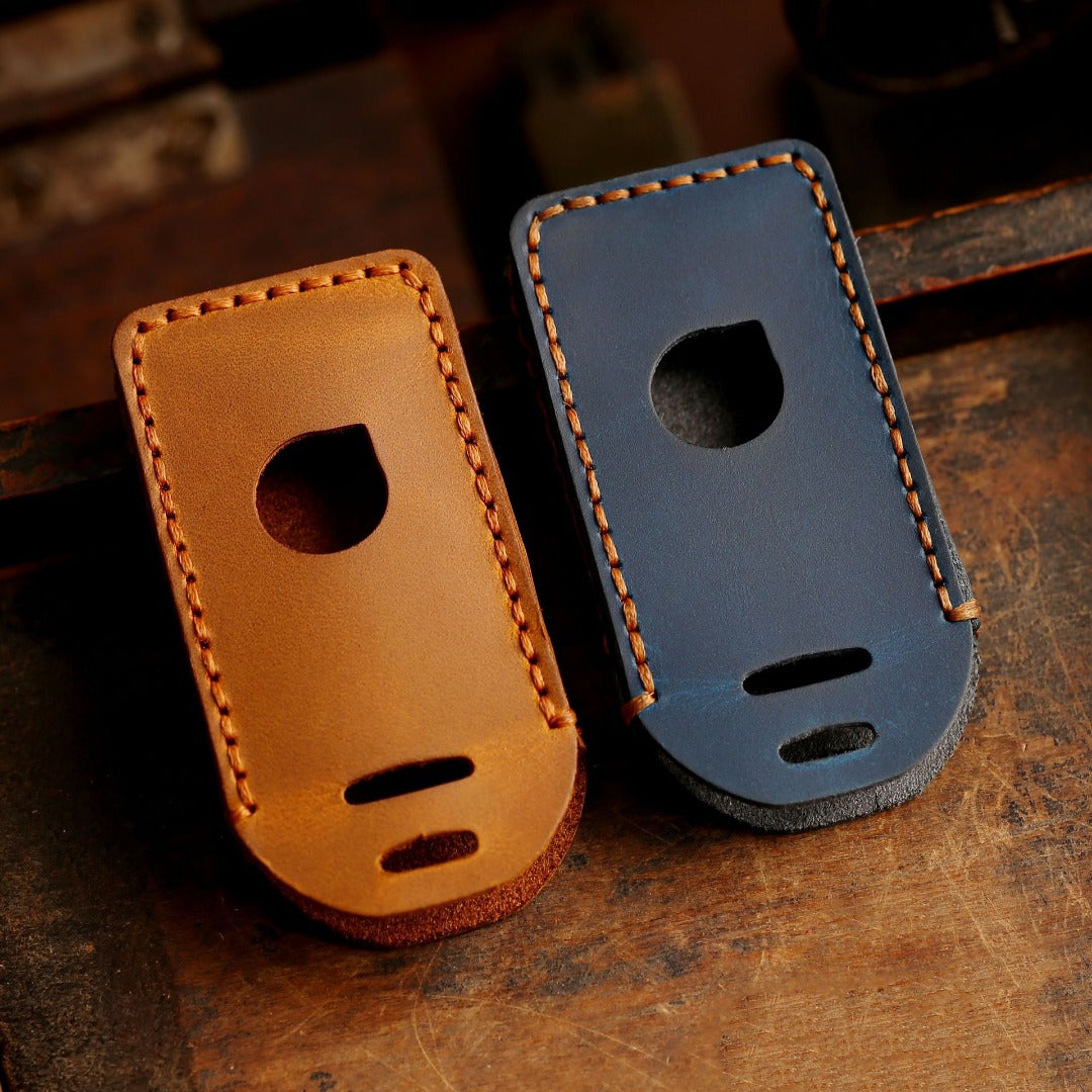 Volvo XC60 Autoschlüsselhülle aus Leder, 5-6 Tasten