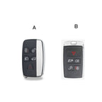 Land Rover/Jaguar Leder-Schlüsselhülle | Handgefertigtes Vollnarbenleder | Passgenau für Modelle von 2010-2025