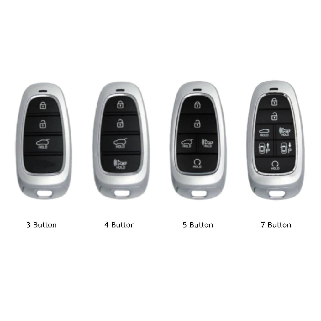 Hyundai Staria &amp; Sonata Autoschlüsselhülle aus Leder für 3-, 4-, 5- und 7-Tasten