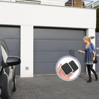 Garage Door Opener Hand Transmitter, FL02RE Compatible Nice Era ON2 ON4 ON2 ON4E FLO2, 2 Channel, 433.92 MHz