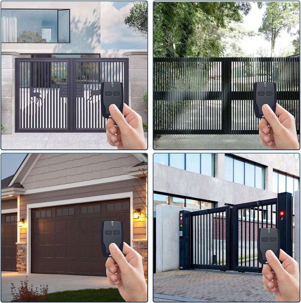 Lot de 3 télécommandes de garage BFT Mitto B2 - Télécommande 2 canaux 433,92 MHz pour portails électriques