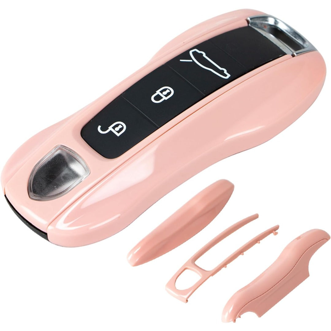 Porsche Schlüsselgehäuse-Ersatz, 3-teilig, lackierte Schlüsselabdeckung 