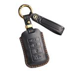 Carsine Kia K9 Leather Car Key Cover Black