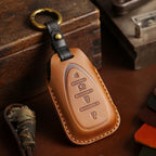 Chevrolet Traverse, Malibu, Cruze, Trax Autoschlüsselhülle aus Leder für 2, 3, 4 und 5 Tasten