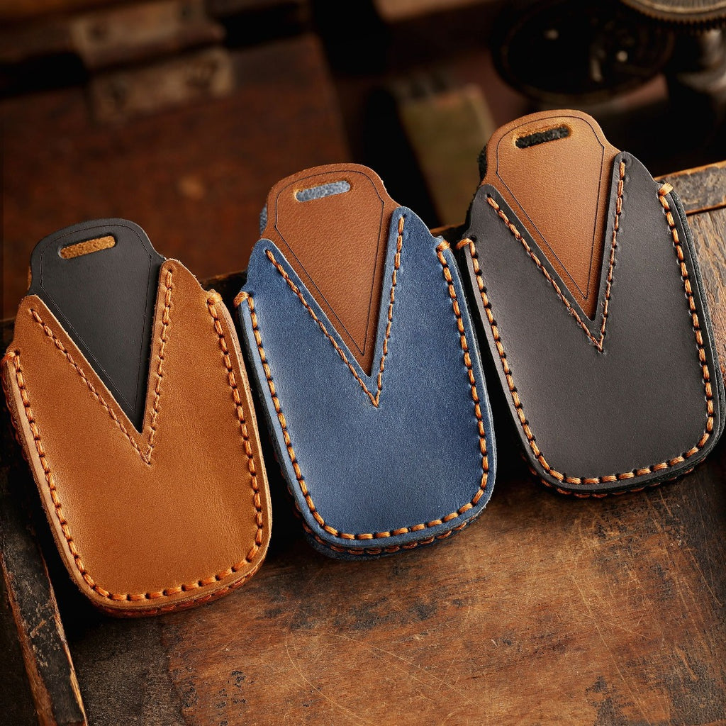 Étui en cuir pour clé de voiture Toyota Sena Grevia Alphard Vellfire (4, 5, 6 boutons)