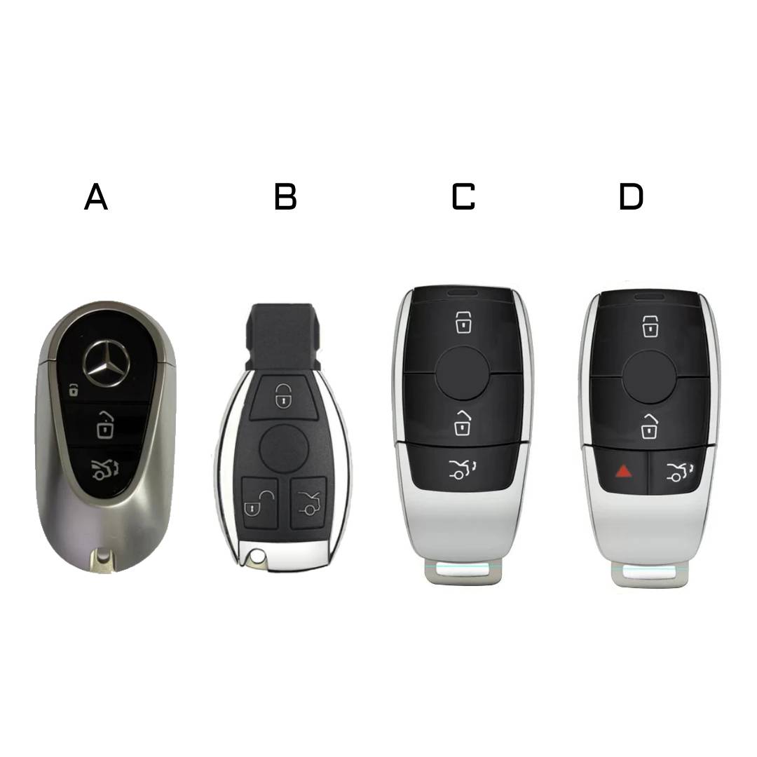 Étui de clé en cuir de luxe Mercedes-Benz/Maybach | Protection haut de gamme pour tous les modèles