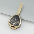 Carsine Toyota Scion Car Key Case Golden Edge Black / Key case