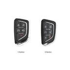 Cadillac CT5 CT4 Leather Car Key Cover 5,6 Button