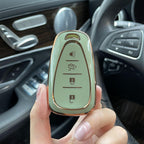 Carsine Chevrolet Car Key Case Golden Edge Green / Key case